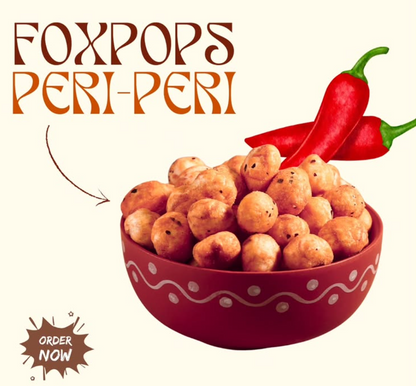 Peri Peri Foxpops – Roasted Makhana Snack
