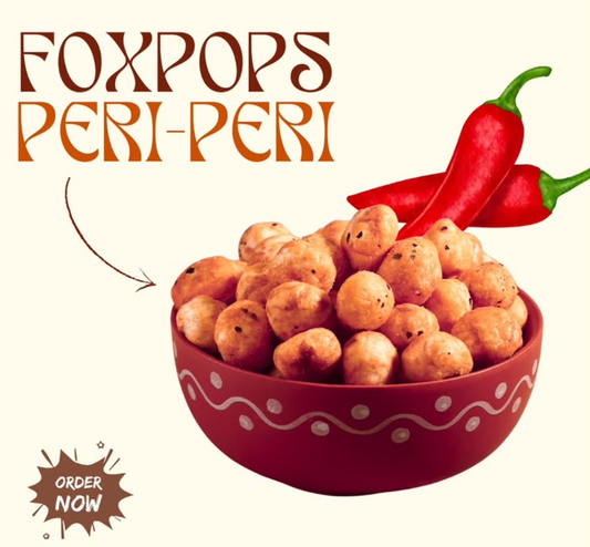 Peri Peri Foxpops – Roasted Makhana Snack