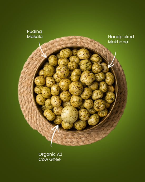 Pudina Foxpops – Roasted Makhana Snack